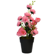Artificial Flower Bengal Rose in Cone Pot( Height : 45cm / Width : 25cm)