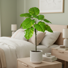 Artificial Plant 12 Leaves without Pot - Height 105 cm - Design -10
