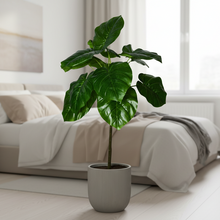 Artificial Plant 12 Leaves without Pot - Height 105 cm - Design -11