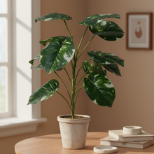 Artificial Plant 12 Leaves without Pot - Height 50 cm - Design -11
