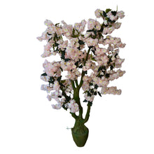 Artificial Peach Blossom Flowers plant 5.5 Feet Height ( without pot)