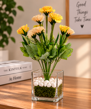 Artificial Carnation Light( Height - 39 X Width - 23)