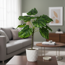 Artificial Plant 12 Leaves without Pot - Height 105 cm - Design -14