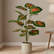 Artificial Plant 18 Leaves without Pot - Height 95 cm - Design -14