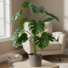 Artificial Plant 12 Leaves without Pot - Height 50 cm - Design -16