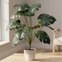 Artificial Plant 12 Leaves without Pot - Height 45 cm - Design -16