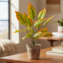 Artificial Plant 15 Leaves without Pot - Height 40 cm - Design -17