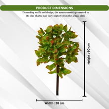 Artificial Real Touch Plant without Pot (Height - 60 cm)