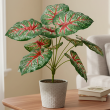 Artificial Plant 12 Leaves without Pot - Height 45 cm - Design -19