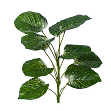 Artificial Plant 12 Leaves without Pot - Height 50 cm - Design -19
