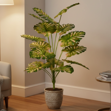 Artificial Plant 18 Leaves without Pot - Height 95 cm - Design -1