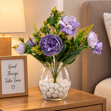 Artificial Peony Mix Bunch (Height : 30 cm / Width : 25 cm)