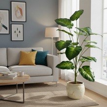 Artificial Plant 18 Leaves without Pot - Height 80 cm - Design -25