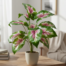 Artificial Plant 12 Leaves without Pot - Height 45 cm - Design -25