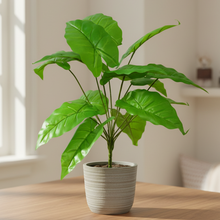 Artificial Plant 12 Leaves without Pot - Height 45 cm - Design -26
