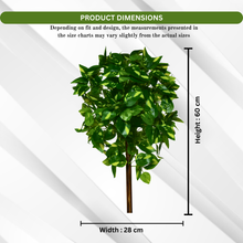 Artificial Real Touch Plant without Pot (Height - 60 cm)