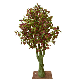 Artificial Real Touch Leaves plant 5.5 Feet Height ( without pot)