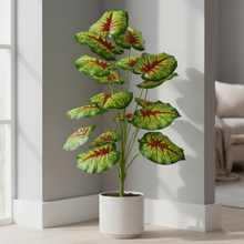 Artificial Plant 18 Leaves without Pot - Height 95 cm - Design -3