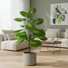 Artificial Plant 18 Leaves without Pot - Height 80 cm - Design -43