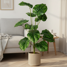 Artificial Plant 18 Leaves without Pot - Height 95 cm - Design -4