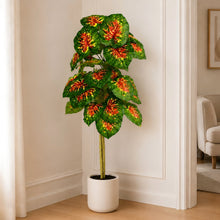 Artificial plant set of 3,chines stick, big leaves.