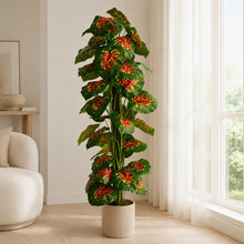 Artificial Plant 6ft,54  Big leaves +6 stems