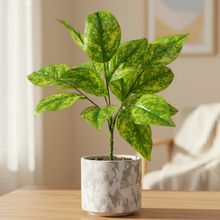 Artificial Plant 15 Leaves without Pot - Height 40 cm - Design -5