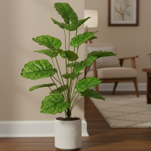 Artificial Plant 18 Leaves without Pot - Height 95 cm - Design -5