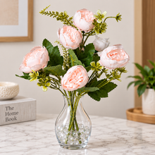 Artificial Peony 6 Buds Bunch (Height: 30 x Width 20 cm)