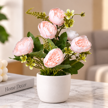 Artificial Peony 6 Buds Bunch (Height: 30 x Width 20 cm)