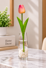 Artificial Tulip Flower Single Stick (Height : 30 x Width : 7 cm)