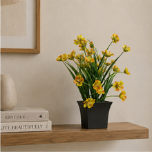 Artificial Grass Flower in Pot (Height : 30 x Width : 28 cm)