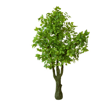 Artificial Real Touch Leaves plant 5.5 Feet Height ( without pot)