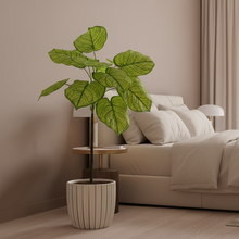 Artificial Plant 12 Leaves without Pot - Height 105 cm - Design -7