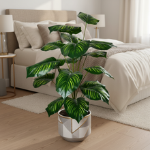 Artificial Plant 18 Leaves without Pot - Height 80 cm - Design -8