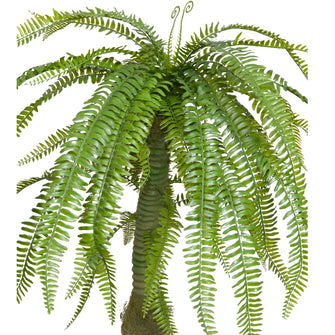 Artificial 3 feet Fern plant single stem without pot