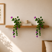 Artificial Flower Vine Plant Falling with Pot : Pack of 2 (Natural Touch & Feel)| Home D‚cor with Small Size Pot |plant hanging for Home Decor | Office Decor | Size 45 X 17 X 7 CM | 8163