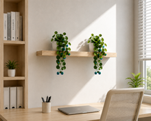 Artificial Flower Vine Plant Falling with Pot : Pack of 2 (Natural Touch & Feel)| Home D‚cor with Small Size Pot |plant hanging for Home Decor | Office Decor | Size 45 X 17 X 7 CM | 8164