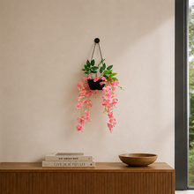 Artificial Wisteria in Boat Hanging Pot (Height : 60 cm)