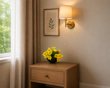 Artificial Flower Grass in Boat Pot - Home & Office Decor Elegant Potted Plant for Tabletop/Shelves Enhancement