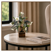 Artificial Flower Tree Bonsai with Wooden Pot for Indoor Home Office D‚cor