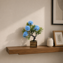 Artificial Flower Tree Bonsai with Wooden Pot for Indoor Home Office D‚cor