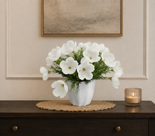 Artificial Flower Blossom in Grass with Pot, Perfect for Home & Office D‚cor