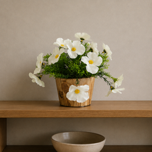 Artificial Flower in Grass with Pot, Perfect for Home & Office D‚cor