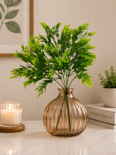 Artificial Plant Leaves Bunches ? Single bunch without pot for Home & Office D‚cor - 8484