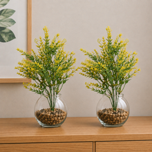Artificial Plant Leaves Bunches ? Single bunch without pot for Home & Office D‚cor - 8486