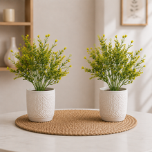 Artificial Plant Leaves Bunches ? Single bunch without pot for Home & Office D‚cor - 8487