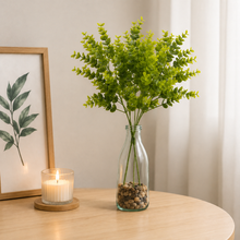 Artificial Plant Leaves Bunches ? Single bunch without pot for Home & Office D‚cor - 8488