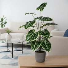 Artificial Plant 18 Leaves without Pot - Height 80 cm - Design -9