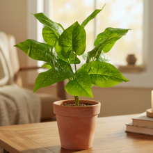 Artificial Plant 15 Leaves without Pot - Height 40 cm - Design -8